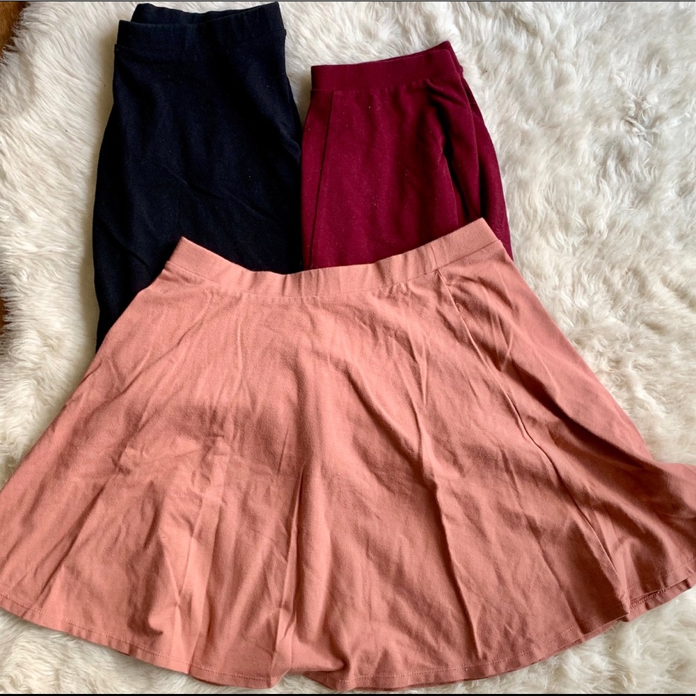 Forever 21 skater skirts